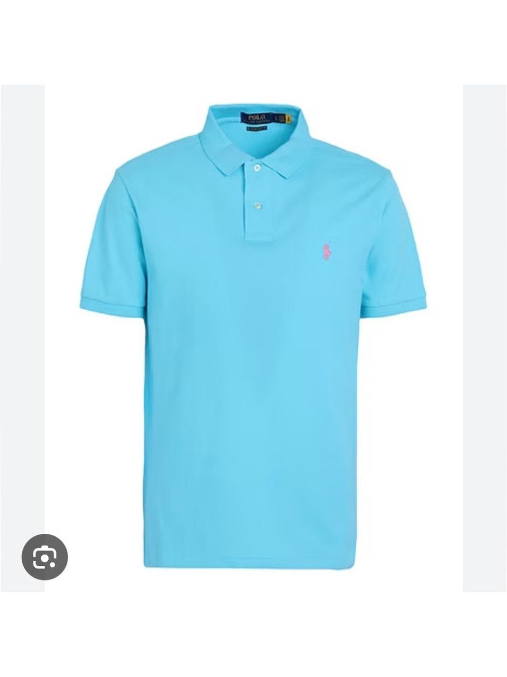Ralph Lauren Blue Polo Shirt Classic Fit Large